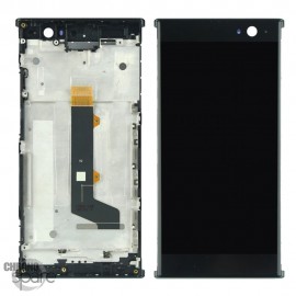 Ecran LCD et Vitre Tactile noire Sony Xperia XA2 H3113/ XA2 Dual H4113 avec chassis