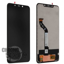 LCD + vitre tactile noire Xiaomi Pocophone F1