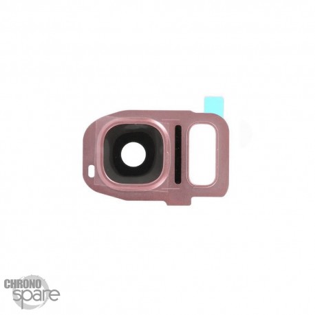 Lentille Caméra avec châssis Rose Samsung Galaxy S7/S7 edge