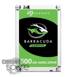 Disque dur SATA 3.5 pouces 500 Go 32 Mo 7200 tours Seagate Barracuda