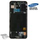 Ecran LCD + Vitre Tactile + châssis noir Samsung Galaxy A40 A405F (officiel)