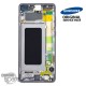 Ecran LCD + Vitre Tactile + châssis noir Samsung Galaxy S10 Plus G975F (officiel)