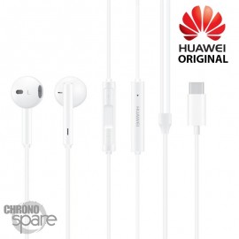 Écouteurs Huawei (originaux) - intra-auriculaire - Prise jack - version boîte 