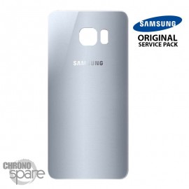 Vitre arrière Samsung S6 edge plus G928F argent (officiel)