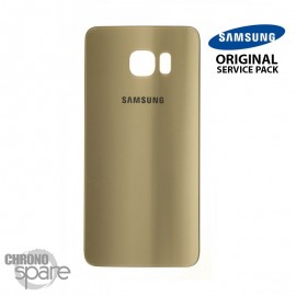 Vitre arrière Samsung S6 edge G925F or (officiel)