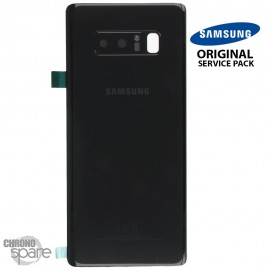 Vitre arrière Samsung Galaxy Note 8 SM-N950F (officiel) Noir