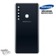 Vitre arrière Noir (officiel) Samsung Galaxy A9 2018 A920F 