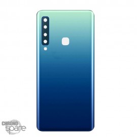 Vitre arrière Bleue + lentille caméra Samsung Galaxy A9 2018 A920F