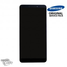 Ecran LCD + Vitre tactile noire Samsung A9 2018 A920F