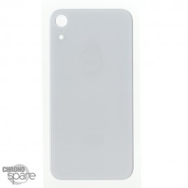 Plaque arrière en verre iPhone XR blanc (pour machine laser)