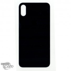 Plaque arrière en verre iPhone XS Max noir (pour machine laser)