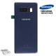 Vitre arrière + Vitre caméra Bleu Samsung Galaxy Note 8 SM-N950F (officiel)