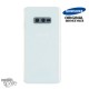 Vitre arrière + vitre caméra Blanc Samsung Galaxy S10e G970F (Officiel)