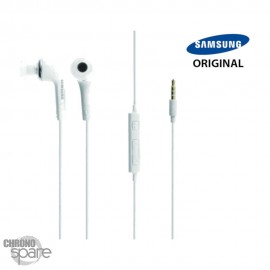Écouteurs Samsung (originaux) Blanc - Prise jack - sans boîte
