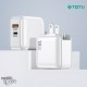 Chargeur secteur 18W 1 USB + 1 Type-C TOTU
