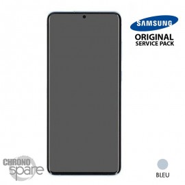 Vitre tactile et écran LCD bleu Samsung Galaxy S20 Plus (officiel) 