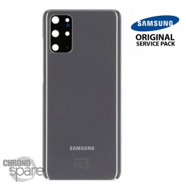 Vitre arrière + vitre caméra gris Samsung Galaxy S20 Plus (Officiel)