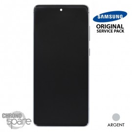 Vitre tactile et écran LCD Samsung Galaxy Note 10 Lite SM-N770F (officiel) Argent