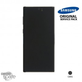 Vitre tactile et écran LCD Samsung Galaxy Note 10 SM-N970 (officiel) Gris