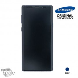 Vitre tactile et écran LCD Samsung Galaxy Note 9 SM-N960 (officiel) Bleu Cobalt