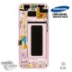 Ecran LCD + Vitre Tactile rose Samsung Galaxy S8 Plus G955F (officiel)