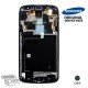 Ecran LCD + Vitre Tactile + Châssis Samsung Galaxy S4 Active I9295 Gris (Officiel)