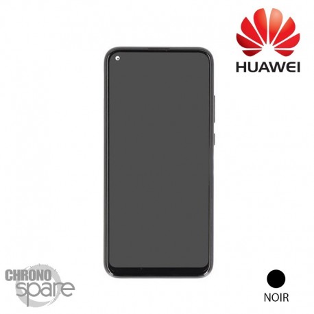 Vitre tactile et écran LCD + batterie Huawei P40 Lite E noir (officiel)