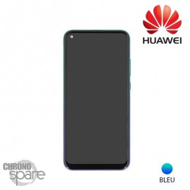 Vitre tactile et écran LCD + batterie Huawei P40 Lite E Bleu (officiel)