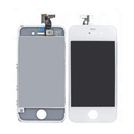 Ecran LCD + vitre tactile iPhone 4S Blanc (toutes versions) Fournisseur T