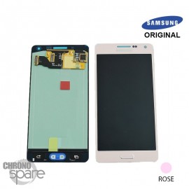 Vitre tactile + Ecran LCD Rose Samsung Galaxy A5 A500F (officiel) GH97-16679E
