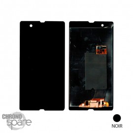 Ecran LCD et vitre tactile (sans châssis) Noir Sony Xperia Z