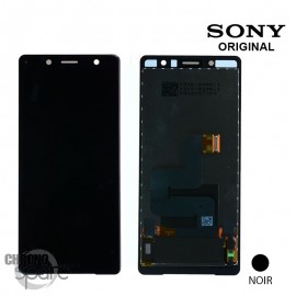 Ecran LCD + vitre tactile Noir Sony Xperia XZ2 Compact (officiel)