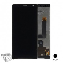 Ecran LCD + vitre tactile Noir Sony Xperia XZ2 avec chassis
