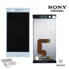 Ecran LCD + vitre tactile Argent Sony Xperia XZ1 Compact (officiel)