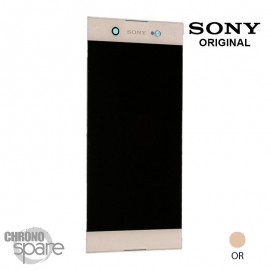 Ecran LCD & Vitre tactile Or Sony Xperia XA1 Ultra (Officiel) (G3221, G3212, G3226)