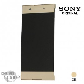 Ecran LCD & Vitre tactile Or Sony Xperia XA1 (Officiel)