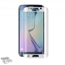 Vitre de protection incurvée Samsung Galaxy S6 Edge Argent