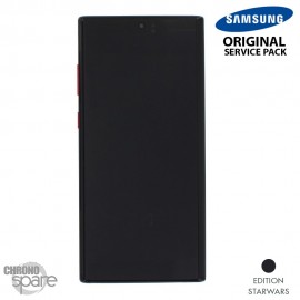 Vitre tactile et écran LCD Samsung Galaxy Note 10 Plus SM-N975 (officiel) Noir Star Wars 