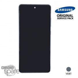 Ecran LCD + Vitre Tactile + châssis Blanc Samsung Galaxy S20 FE G780F (officiel)