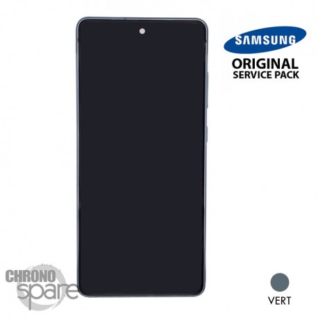 Ecran LCD + Vitre Tactile + châssis Blanc Samsung Galaxy S20 FE G780F (officiel)