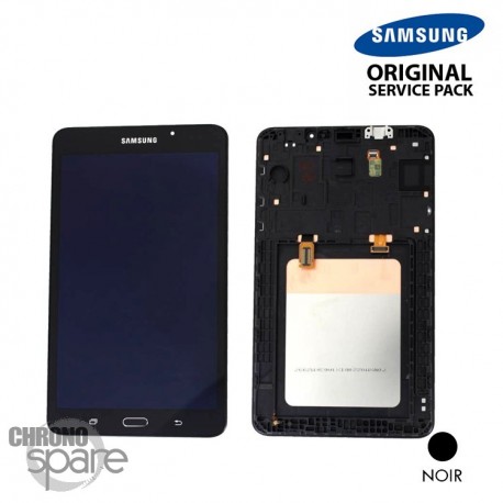 Ecran LCD et Vitre Tactile noire Samsung Galaxy Tab A 2016 7" T280 (officiel)