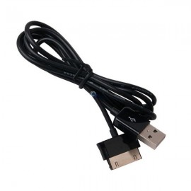 Câble USB noir pour Samsung Galaxy Tab 1/2 Note N8000