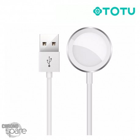 Câble USB vers induction compatible Apple Watch 1m TOTU