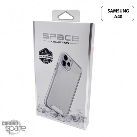 Coque silicone Transparente Space Collection Samsung galaxy A40