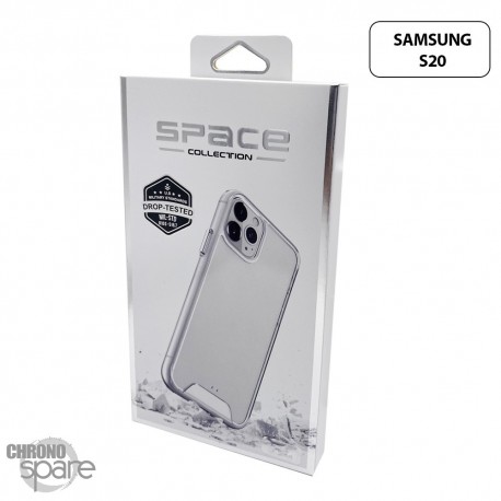 Coque silicone Transparente Space Collection Samsung S20