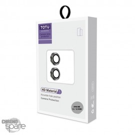 Lentilles de protection pour caméra arrière iPhone 12/ 12 mini gris sidéral TOTU