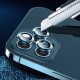 Lentilles de protection pour caméra arrière iPhone 12 pro max bleu TOTU