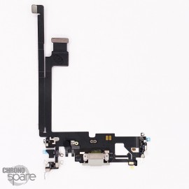Nappe connecteur de charge iPhone 12 Pro max blanche