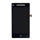 Vitre tactile et écran LCD HTC 8X noir