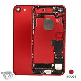 Châssis arrière iPhone 7 Rouge - avec nappes